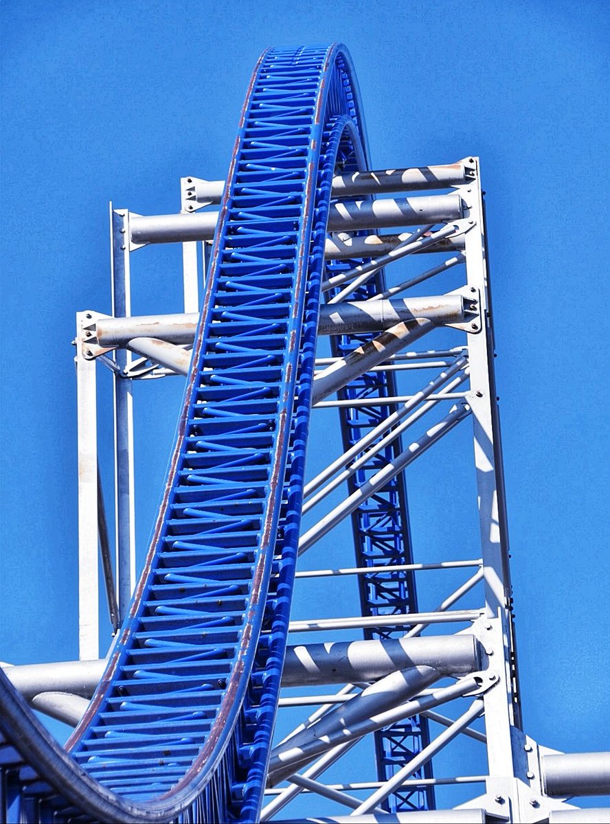 WWoman08's tweet image. Millennium Force @cedarpoint 😎💙🎢📸 #rollercoaster #cedarpoint #MondayMotivaton #Nikon #Ohio #photographer #Happiness @SixFlags