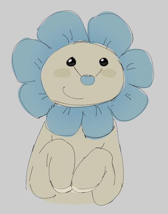drakobloxxed's tweet photo. sorry artblock heres bear as a cute flower #bearalpha https://t.co/XMG9HxHMjq