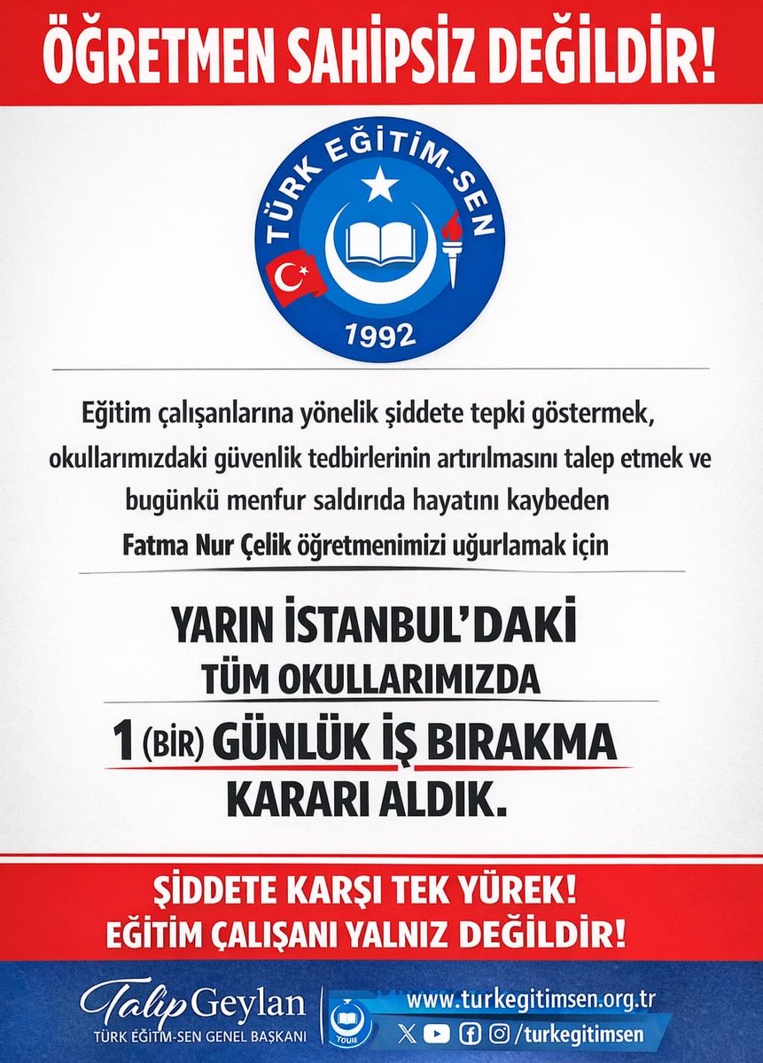 alpkose_06's tweet photo. Sadece bir öğretmen ölmedi; toplumun vicdanı, bir neslin geleceği yaralandı. Kaç can daha vereceğiz?

#ÖğretmenSahipsizDeğildir https://t.co/l7Xz49dtlD