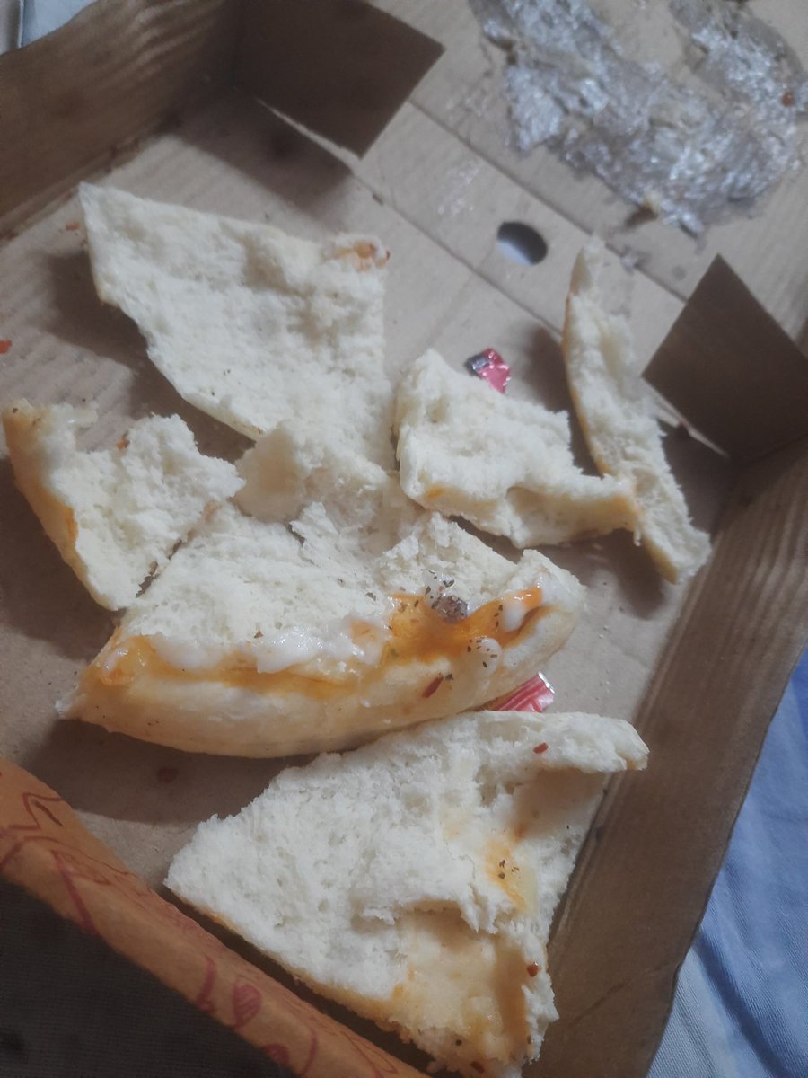 HereBatsy's tweet photo. Really disappointed. are we paying for this?
The pizza crust was excessively thick ,the bread looked old , the pizza was not cooked nicely.
worst pizza I have ever eaten.
#consumer https://t.co/YJYoL1CDIu