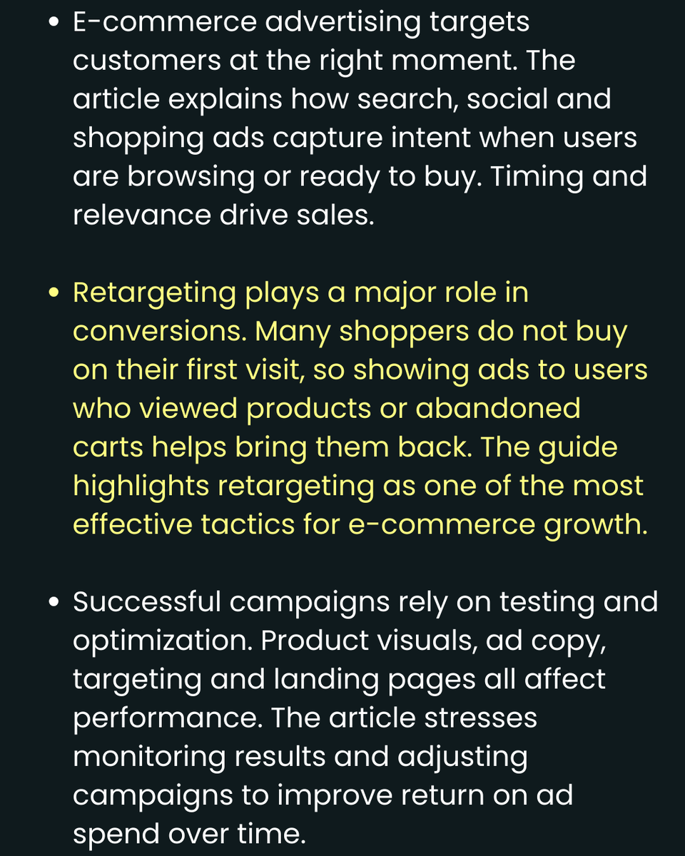 newlightdigital's tweet photo. Running an online store without a clear ad strategy means lost sales.
This guide explains how e-commerce ads attract buyers, retarget visitors and turn clicks into sales.

COMMENT “ECOM ADS” FOR THE GUIDE.
#ecommerce #ecommerceads #digitalmarketing #paidads https://t.co/hsZwIT8CAA