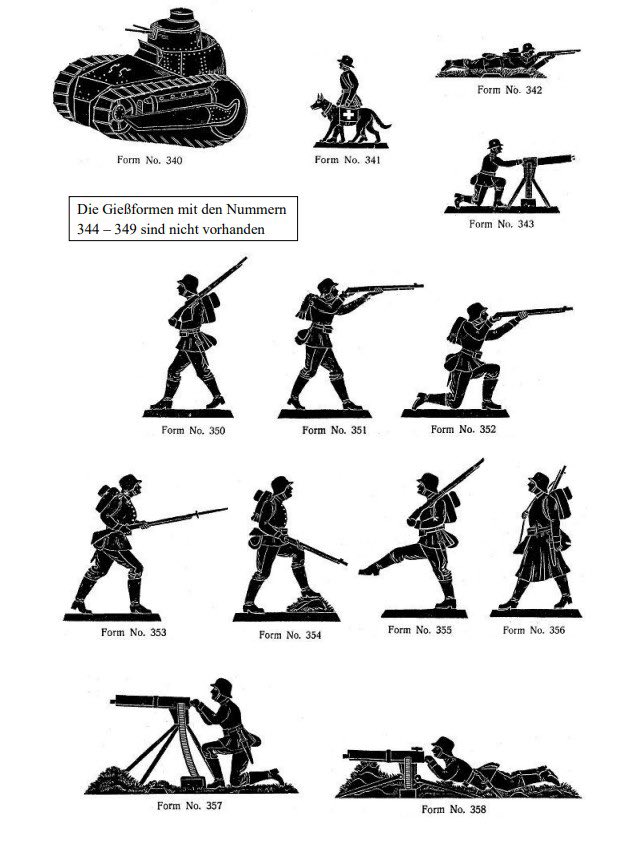 📖 Gebr. Schneider – Leipzig Mould Catalogue (1904–1940)
I’m sharing a PDF featuring the mould catalogue of this German producer of moulds for home casting  soldatini.eu/2026/03/gebr-s…
#cast, #catalog, #eusoldatini, #mould, #Schneider, #tinsoldiers, #WW1, #WW2,#zinnsoldaten