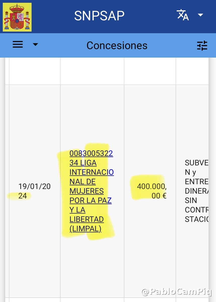 PabloCamPiq's tweet photo. ⭕️ ¿Ustedes no compran interseccionalidad para su día a día?

Debe ser muy útil, porque en Colombia reciben 400.000 € de esto muy gustosos. 2023.

Lo recibe la “Liga Internacional de Mujeres por la Paz y la Libertad” Muy chachi todo… https://t.co/GOKyXeFi7J