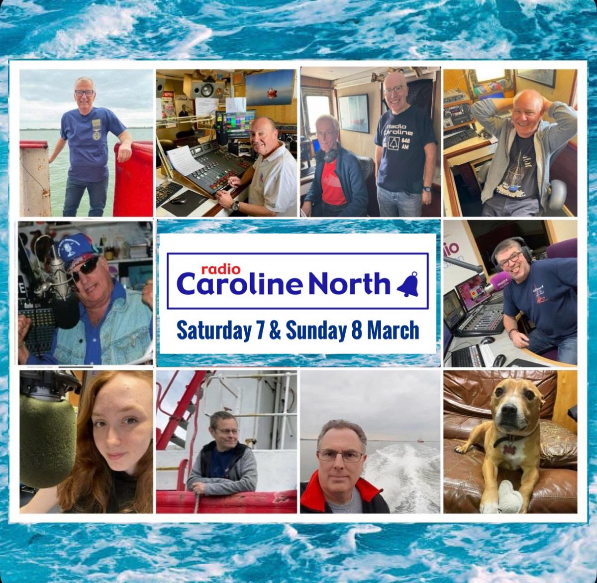TheRadCaroline's tweet photo. Radio Caroline North returns to our legendary radio ship Ross Revenge this weekend with the best hits from the 60s-90s from an all-80s ex-pirate DJ line-up. Listening options: https://t.co/uOV6jEM0uI https://t.co/TBgLvVRM0f