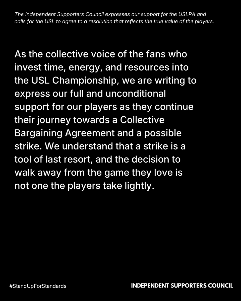 The_BYB's tweet image. #StandUpForStandards #SupportThePlayers