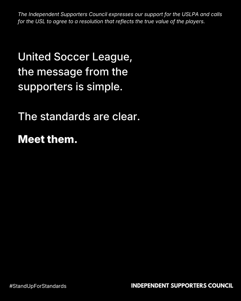 The_BYB's tweet image. #StandUpForStandards #SupportThePlayers