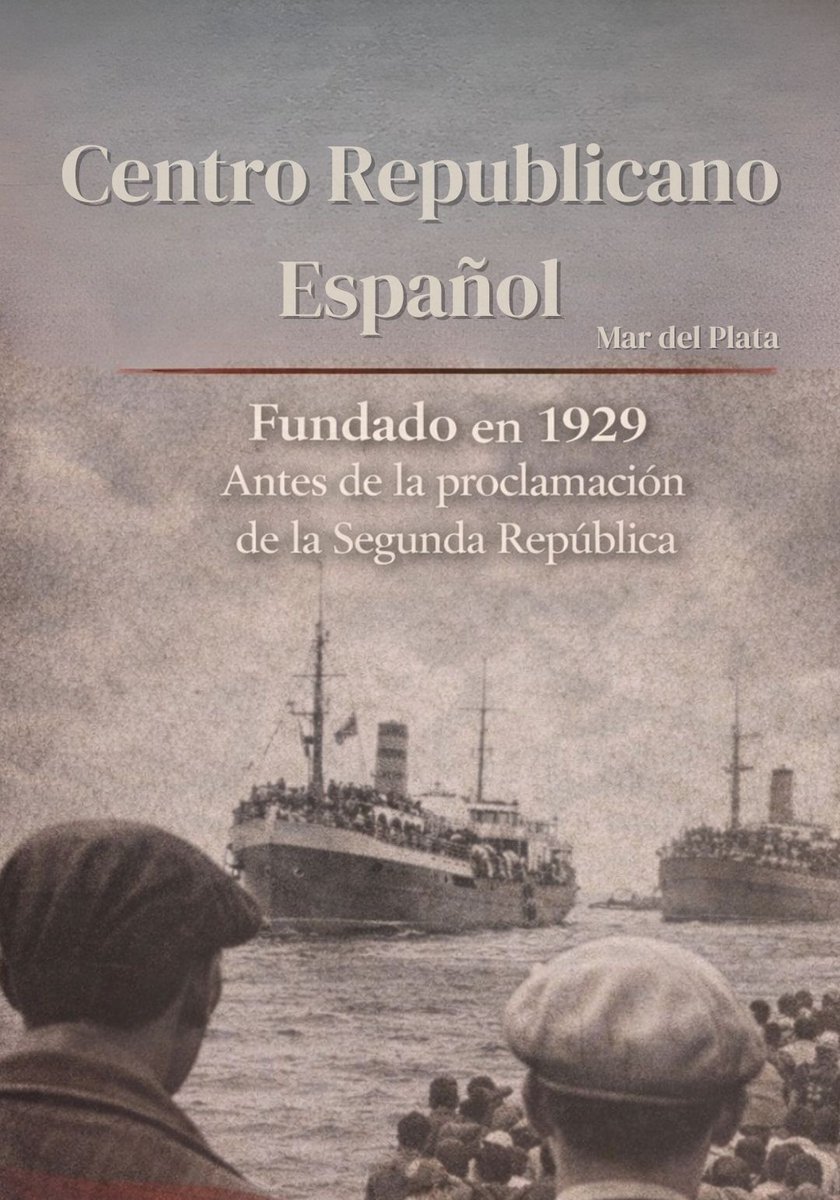 cremdp's tweet photo. 1939 no fue el final: el exilio republicano llevó la lucha y la memoria democrática a nuevos territorios. En Mar del Plata, el Centro Republicano Español mantuvo viva la continuidad política y la identidad republicana. #ExilioRepublicano #MemoriaDemocrática #1939NoFueElFinal https://t.co/w1fWBUs9Gx