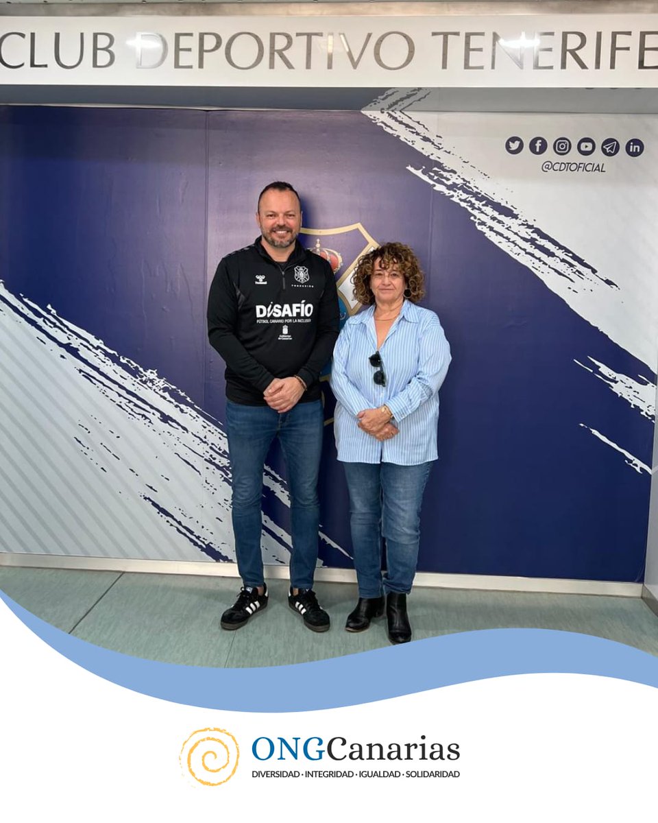 ong_canarias's tweet photo. Hoy tuvimos el placer de celebrar nuestra primera reunión con Artamy Rodríguez Plata, Director de Proyectos en Fundación CD Tenerife, para comenzar a trabajar en el proyecto que tenemos en marcha. ¡Gracias por la disposición y la confianza!

  #Diversidad #Inclusión #Solidaridad https://t.co/H1ZXJq64nr