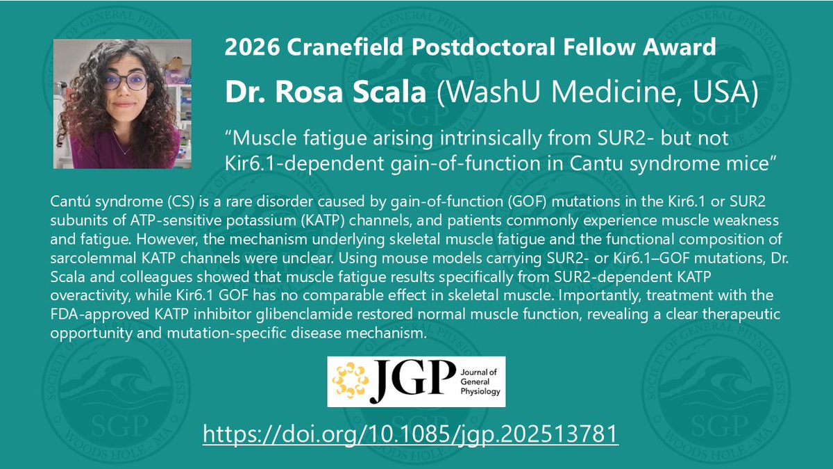 Society of General Physiologists tweet media