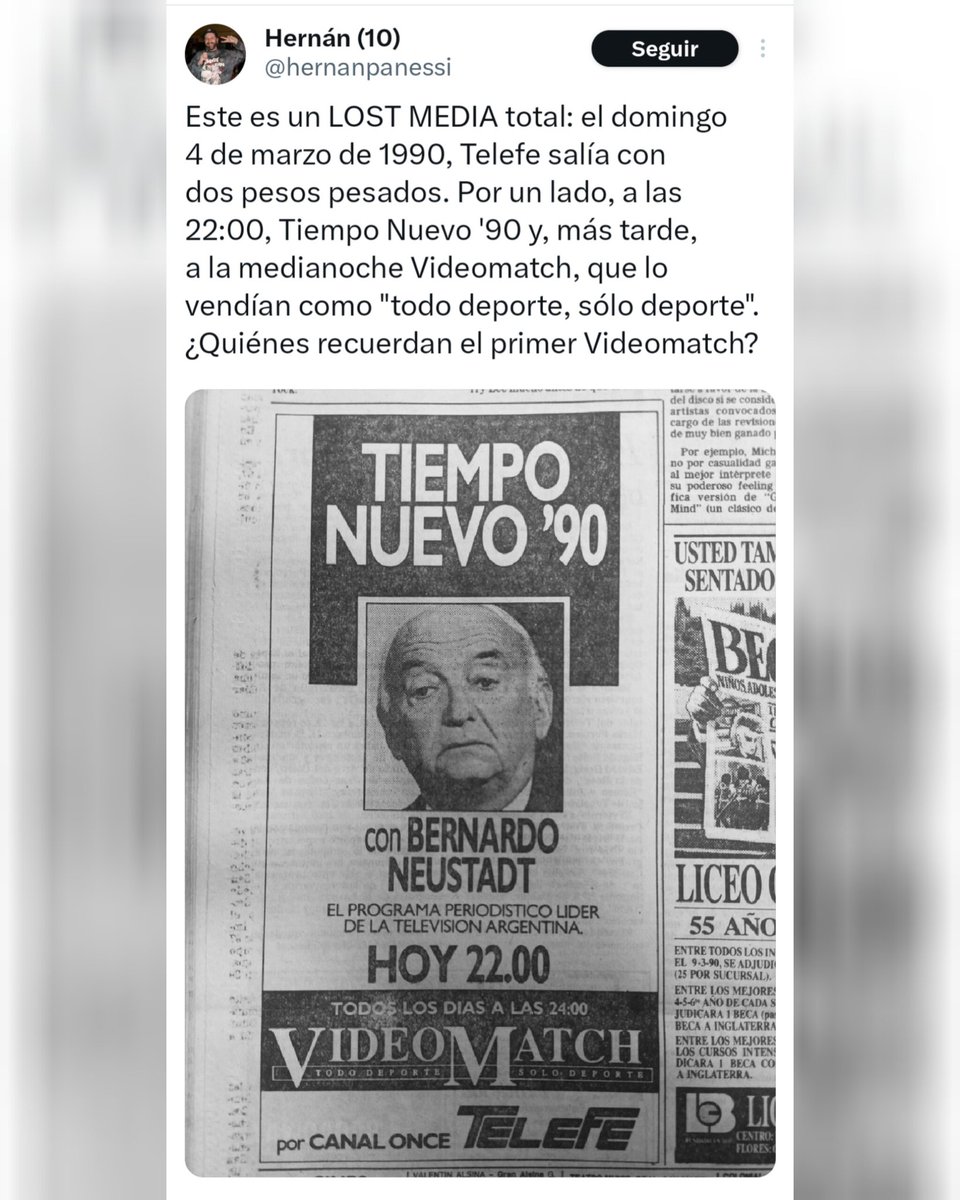 Atrápame pasado 📺📻 tweet media