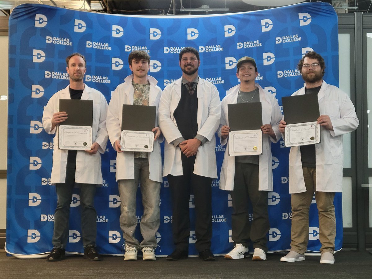 Welcome the first 4 ASIC technician students to graduate at Dallas College 

We now have Level 0 available online 

And Level 1 is available at Dallas College

Sign up at asicrepairparts.com