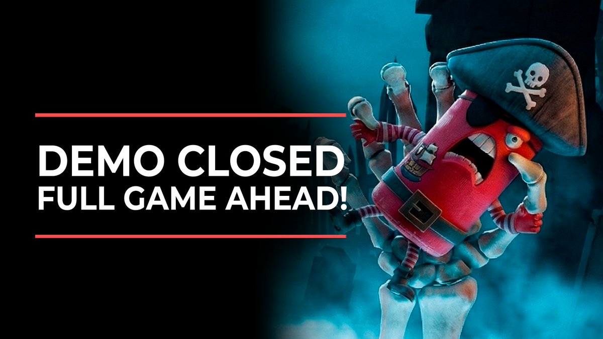 Digdigdiegame's tweet photo. 🎮 Demo Closed 🤝

The demo has ended. Thank you so much for playing and sharing your feedback! It’s helping us polish the game for release.

We’re still providing keys to content creators, so feel free to reach out to Elven Sun on our Discord.

#DigDigDie #IndieGame #PirateFun https://t.co/kEMlhdRYTw