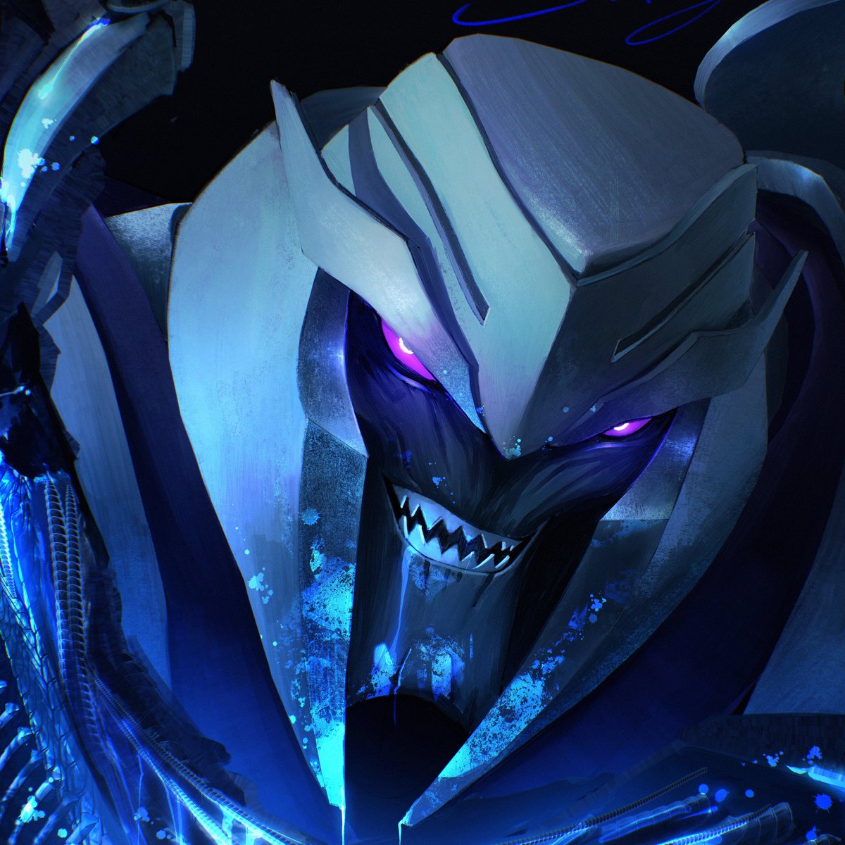 skullfacedlady's tweet photo. How it started vs. Finished #megatron https://t.co/MtpeF4sRR9
