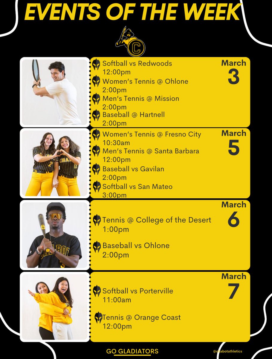 Chabot College Athletics tweet media