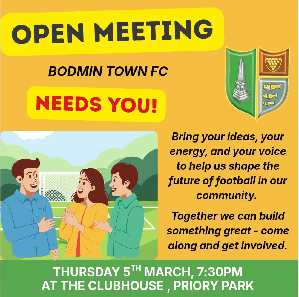 Bodmin Town AFC tweet media