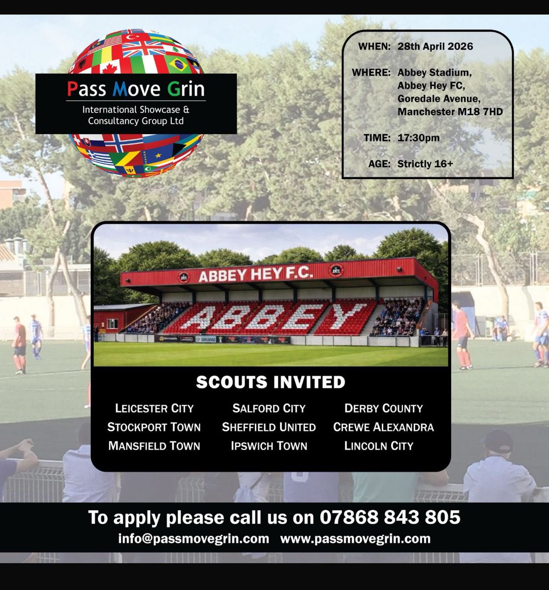 Pass Move Grin Football Club tweet media