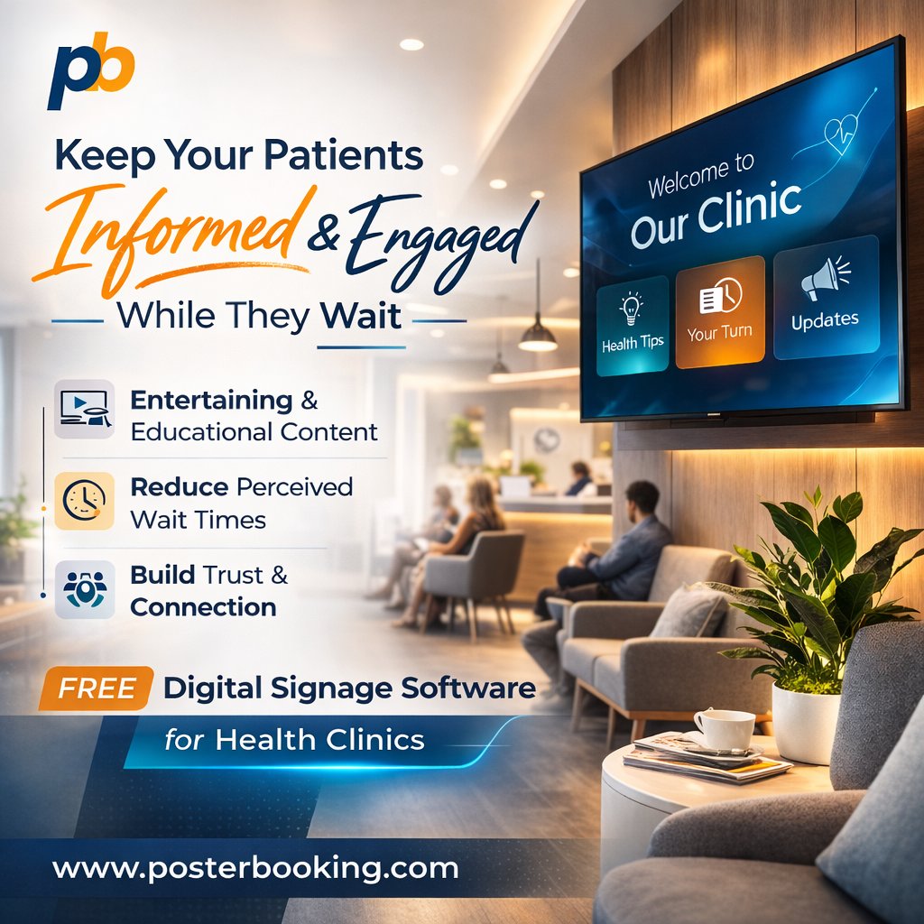 PosterBooking - Free Android/Firestick Signage App tweet media