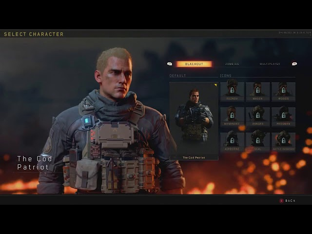 The_Safety_Net's tweet image. this mason skin is the default bo4 blackout character