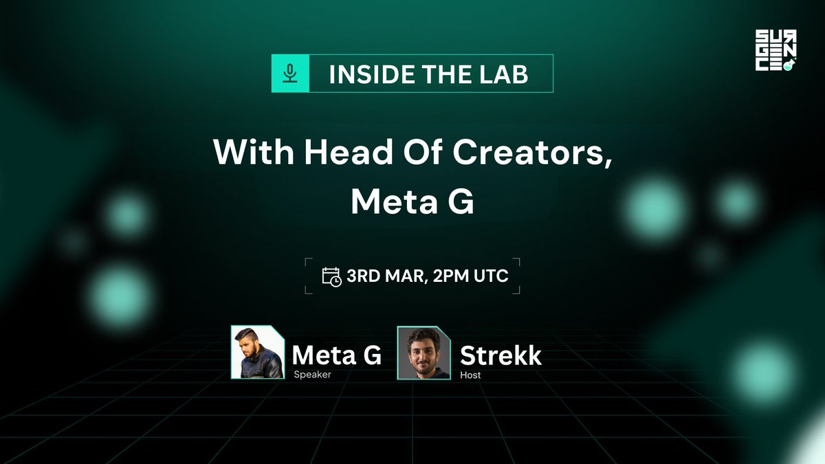 Surgence Labs tweet media