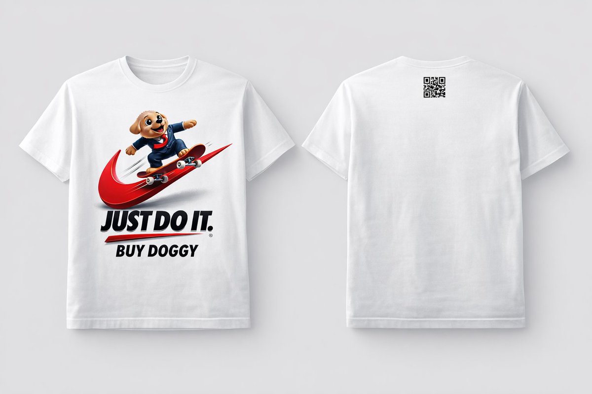 Gm doggies 🐶

Continuamos con la DOGGY SZN

Me complace compartirles que HABEMUS PLAYERAS 👕

Todas las personas que tienen insignia dorada y plateada al día de HOY son acreedoras a recibir una playera de Doggy como la de la imagen👇

Completamente GRATIS 

El team de DOGGY