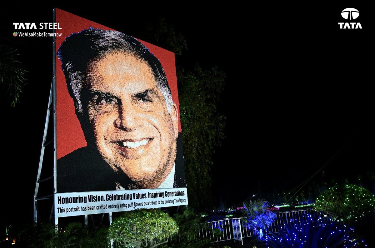 Jamshedpur shines bright as it gears up to celebrate Founder’s Day 2026!
 
The streets glow, landmarks light up, and communities gather to honour Jamsetji Nusserwanji Tata, the father of Indian industry.
 
From a bold idea to a thriving metropolis, his vision lives in every