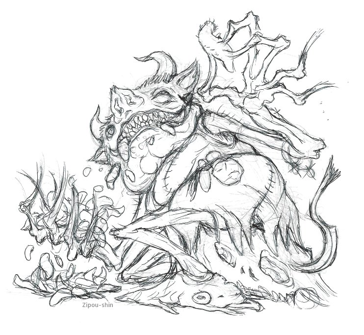 ShinZipou's tweet photo. #creaturedesign #monster #noai #humanartist #conceptart #pencil #drawing #fantasy #characterdesign #mtgfanart #goblinart #creatureart #creatureartist #fantasyartwork #pencildrawing #coloredpencil #monsterart #monsterartist #fantasycreature #fantasymonster #traditionalartwork https://t.co/zhqTbT6bSf