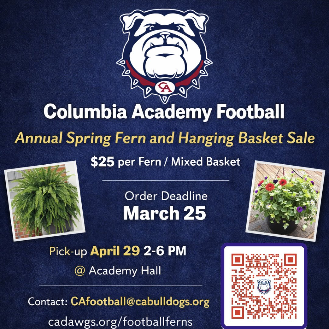 Columbia Academy Football tweet media