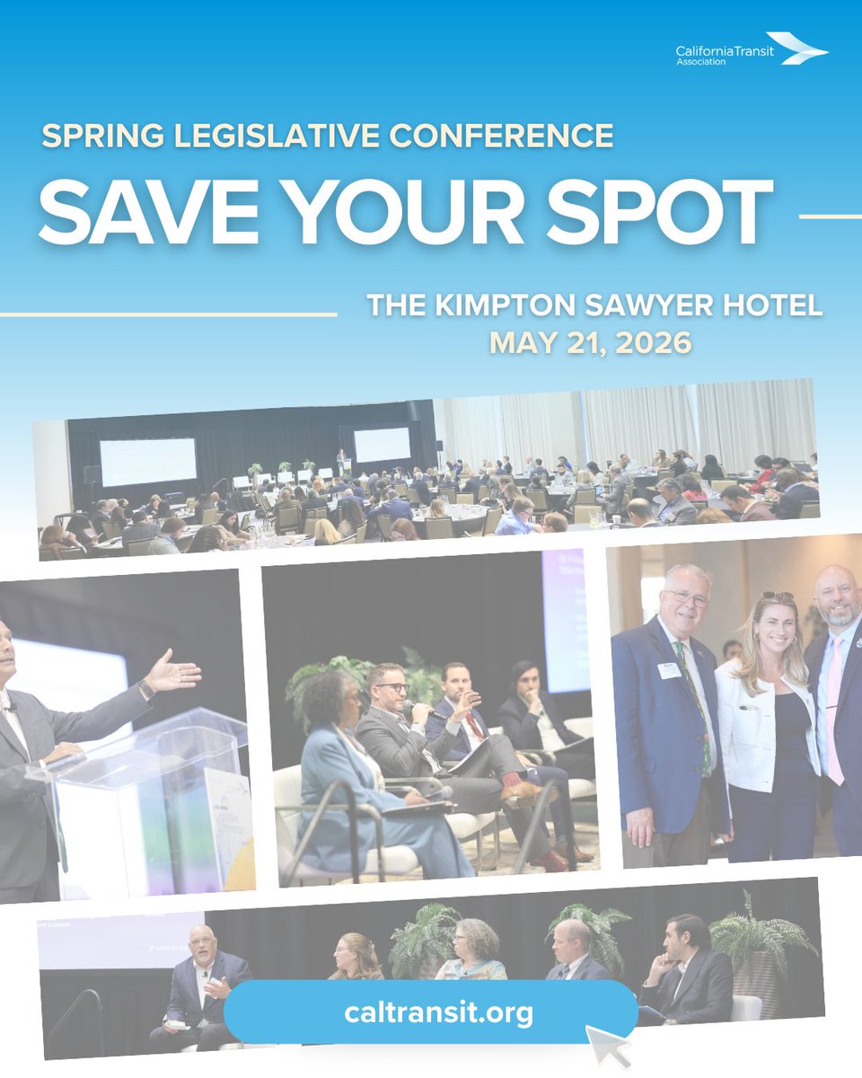 California Transit Association tweet media