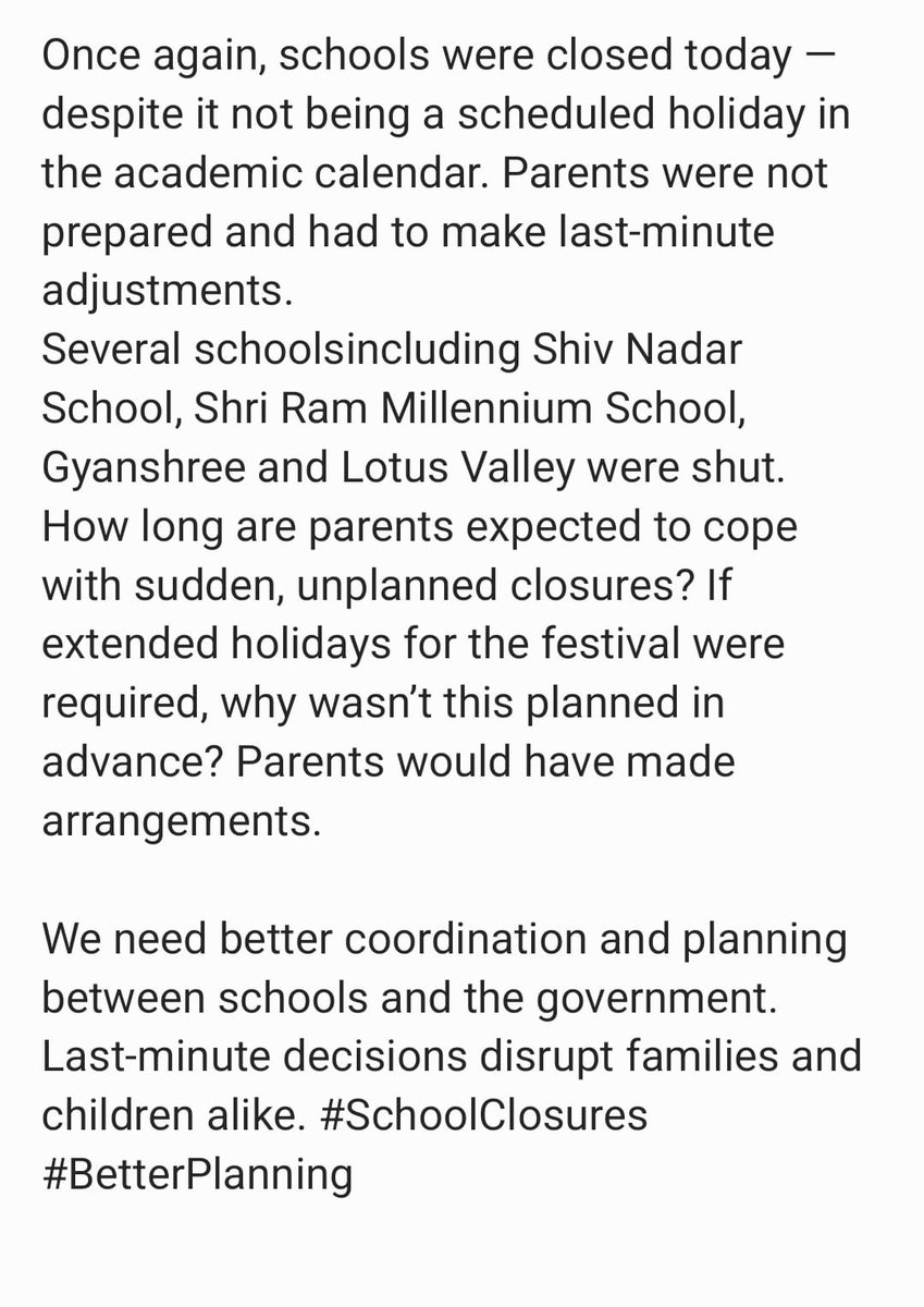 NCR School Parents Welfare Association tweet media