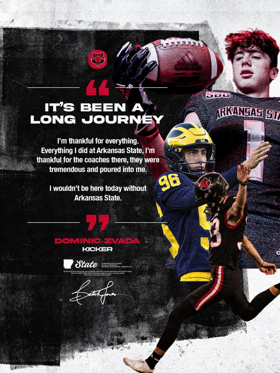 Arkansas State Football tweet media