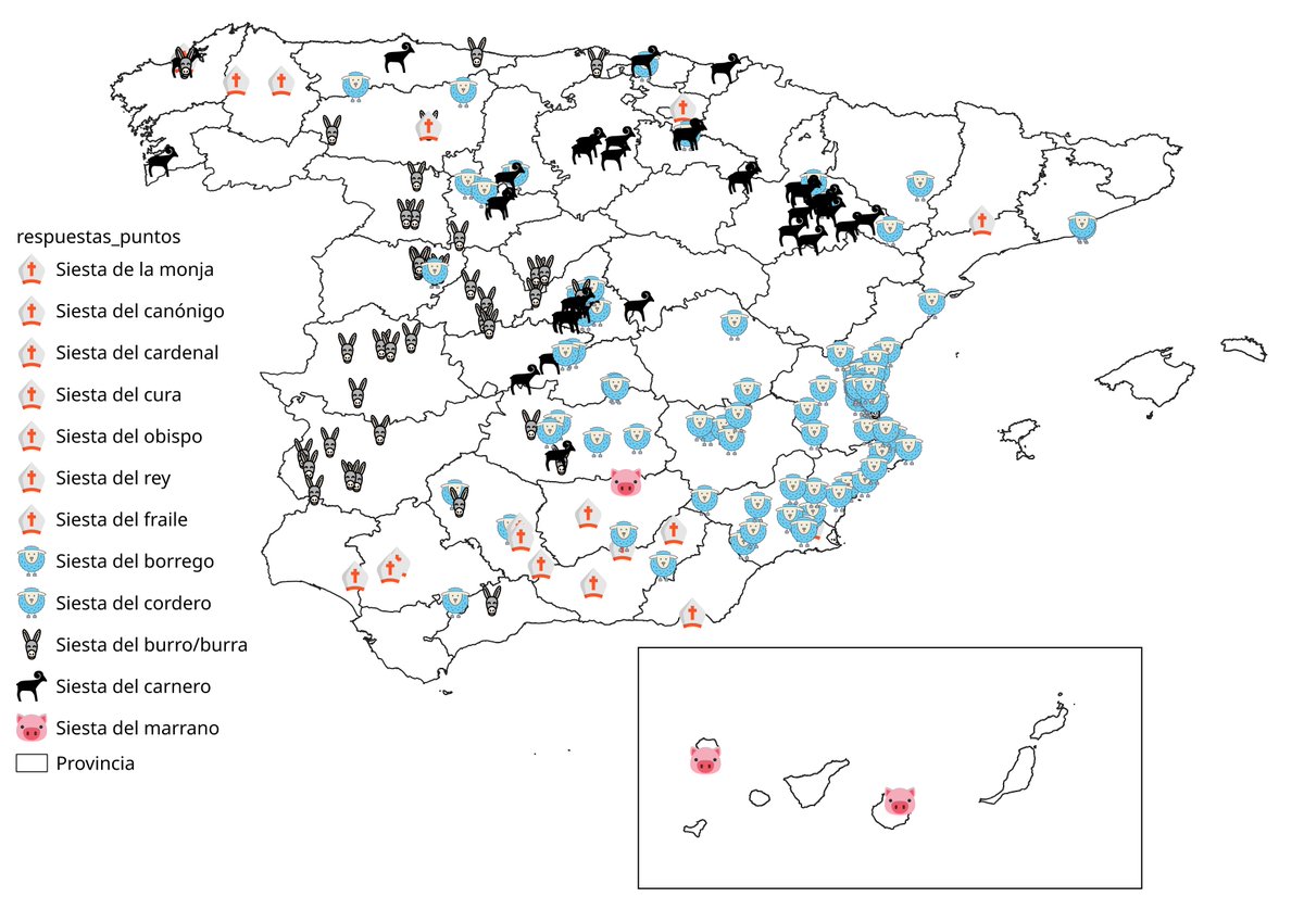 J__Almonacid's tweet photo. @Shine_McShine Resulta que se distribuyen geográficamente y me gustaría tener más puntos para mapearlo.

El mapa así, pero si podéis acceder a la encuesta, podré poner más puntos. Muchas gracias
https://t.co/nNo1S8mMbE https://t.co/hfFjt2FDTY