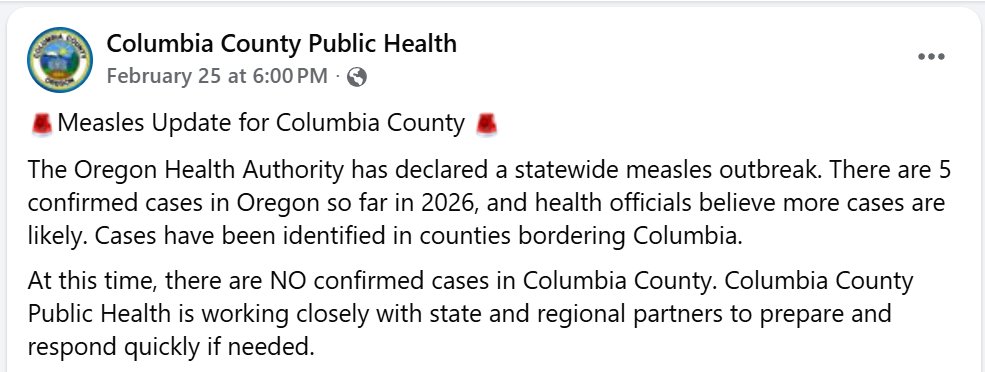 Columbia County OR tweet media