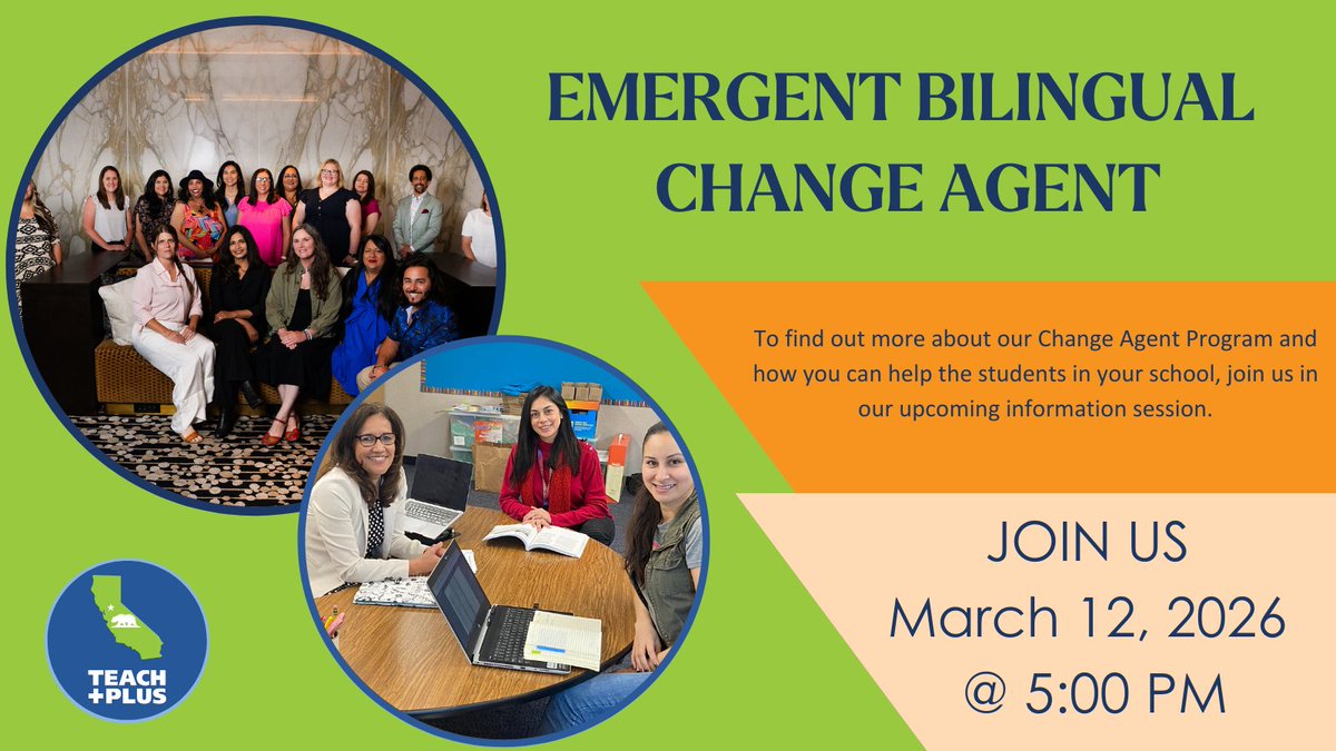 Teach Plus CA tweet media