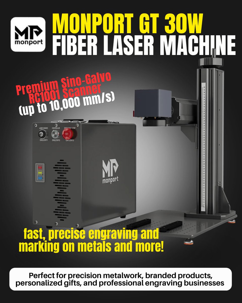 Monport_de's tweet photo. Der Monport GT 30W bietet präzise Metallgravuren, saubere Markierungen und zuverlässige Performance
📌DE SITE: https://t.co/TZBfRLKHBS

‼️Use code MPShaylla10 for an 8% discount on all machines! ‼️ https://t.co/NBycOzZ2xS