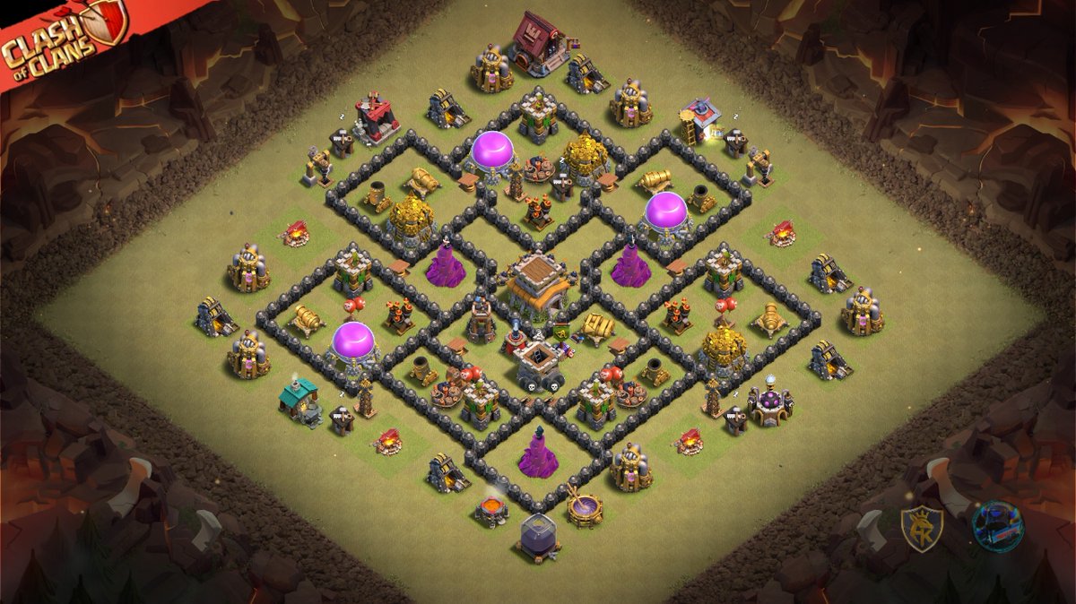 aankancil69's tweet photo. Town Hall 8 War Base Design 2026: Anti-3 Star Layout Based on Current Meta! Clash of Clans
https://t.co/g1RmBMsNxm
📌COPYLINK BASE: https://t.co/5Kr9WcvpjN
#ClashOfClans #Coc #th8 #th8base #townhall8 #th8coc https://t.co/JHPTxzqy1J