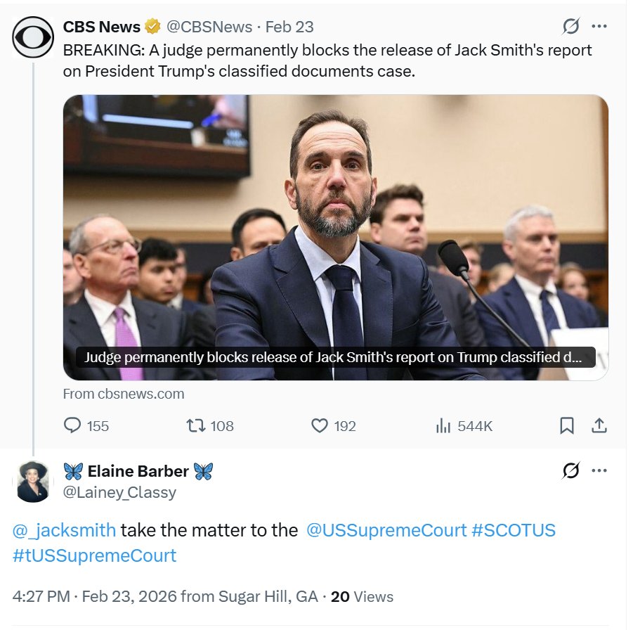 Jack Smith tweet media