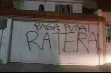 Me tocaba la cundina desde hace dos días.