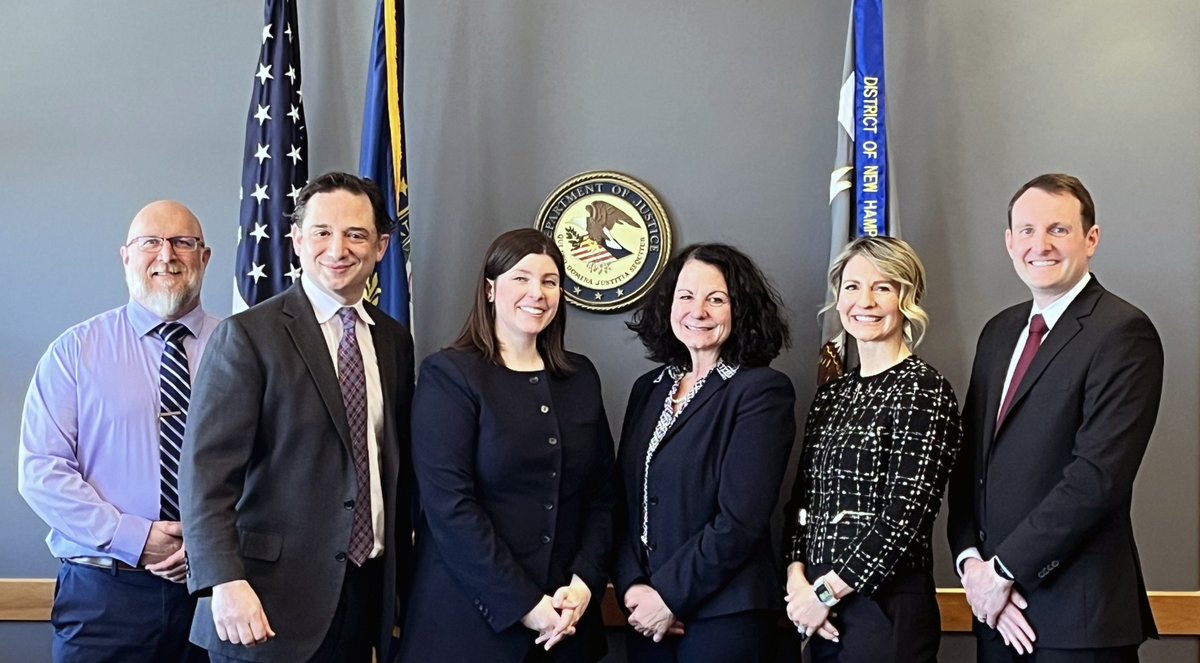 United States Attorney Erin Creegan Announces Her Senior Leadership Team justice.gov/usao-nh/pr/uni…