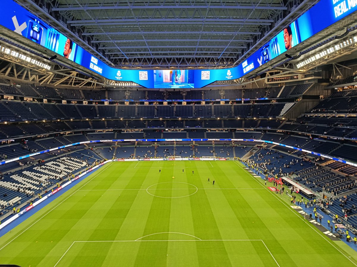 Si alguien te dice que este estadio no es sencillamente espectacular, de verdad, lo digo con el corazón, mándale a la mierda.