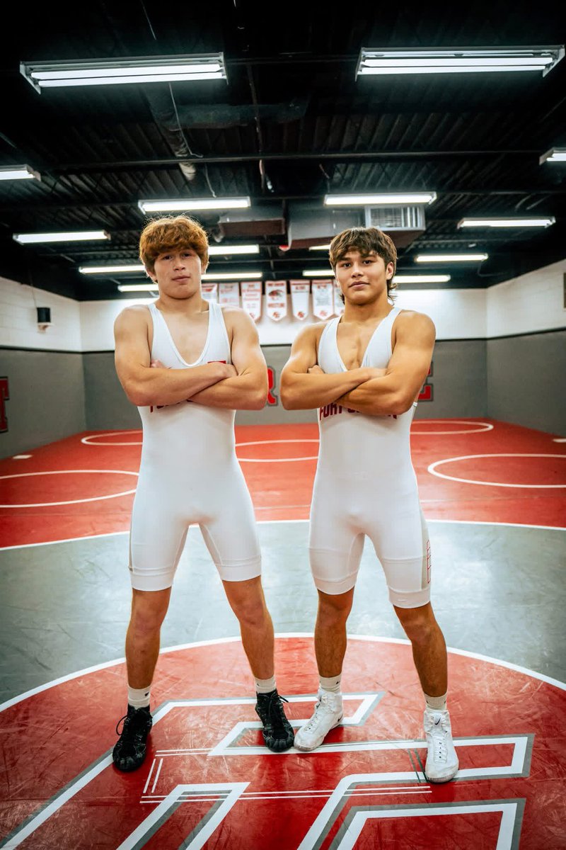 FGWrestling's tweet photo. State Champion Brothers. 🥇🥇
First in school history Bell brothers win a State Championship together. 2X State Champion Trenton Bell, 2X State Finalist and now State Champion Brendan Bell. These two are a big part of our program! Congratulations Young Men! #TeamBell https://t.co/8V6bn5BeEW