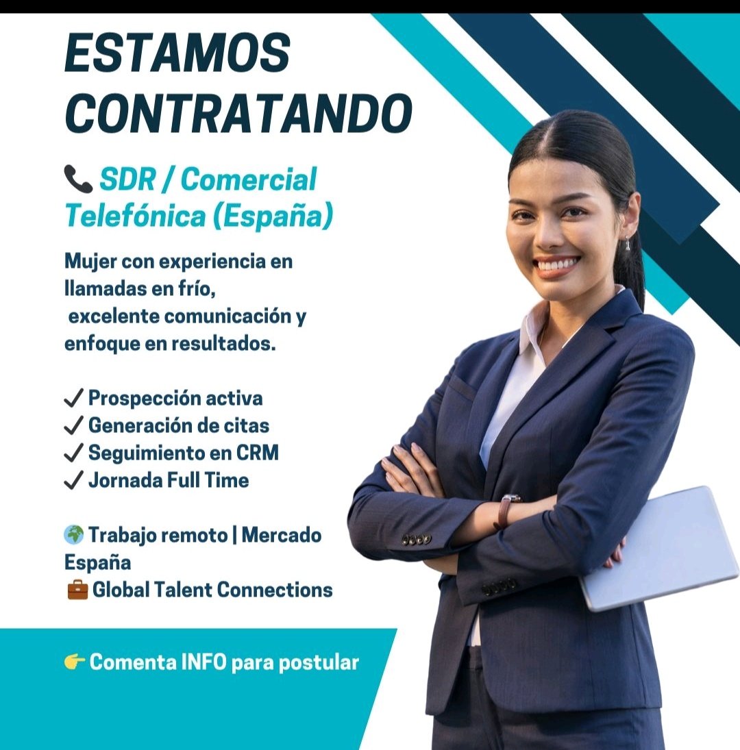 ¿Buscas tu próximo empleo remoto? 💻🚀
En nuestro canal de Telegram publicamos vacantes internacionales y 100% remotas todos los días.
No pierdas más tiempo buscando, las oportunidades llegan a ti. Únete aquí:
👉t.me/vacantesremota…