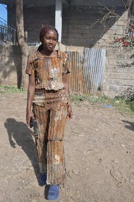 America has Wonder Woman.....meanwhile Africa's Iron Woman🙃