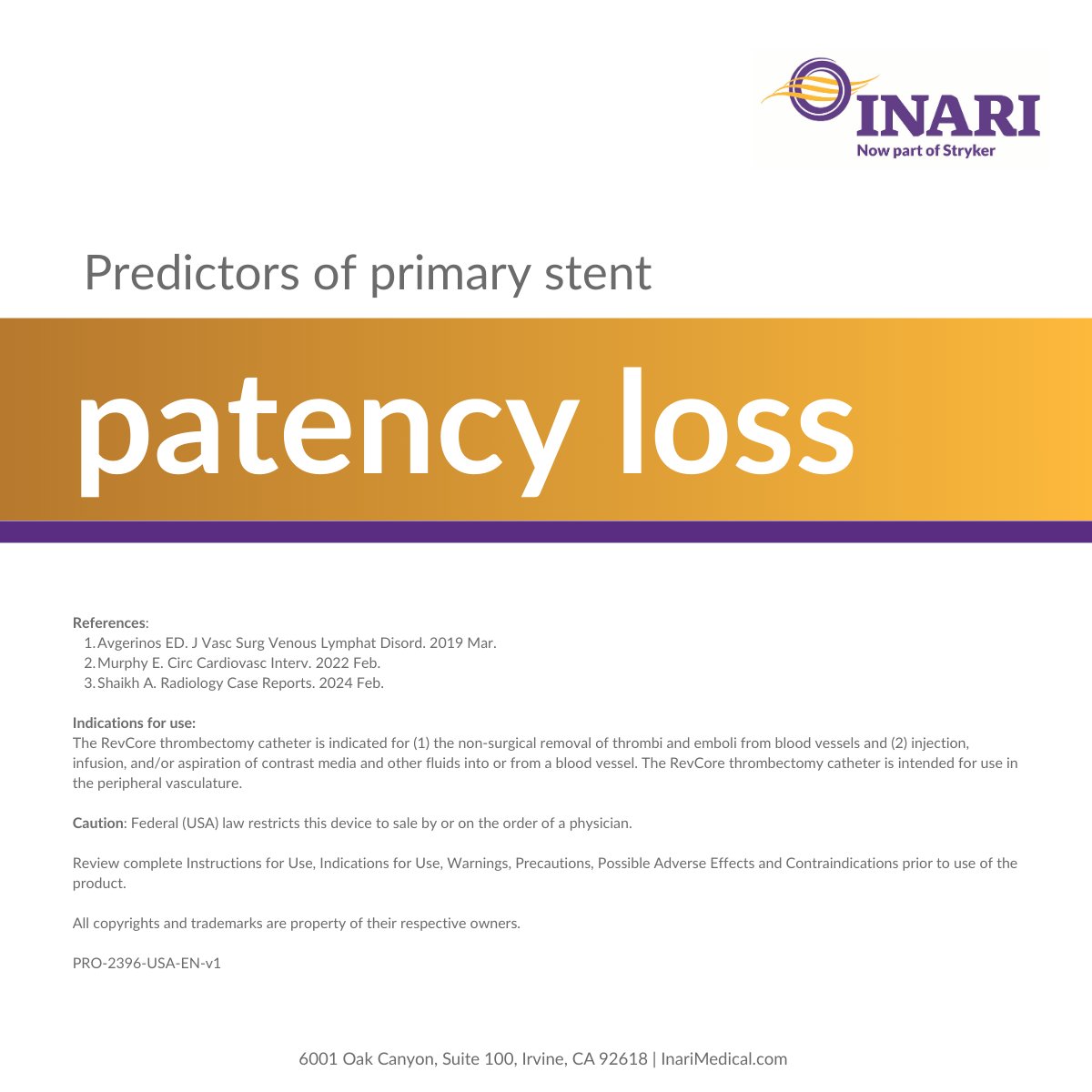 Inari, now part of Stryker tweet media