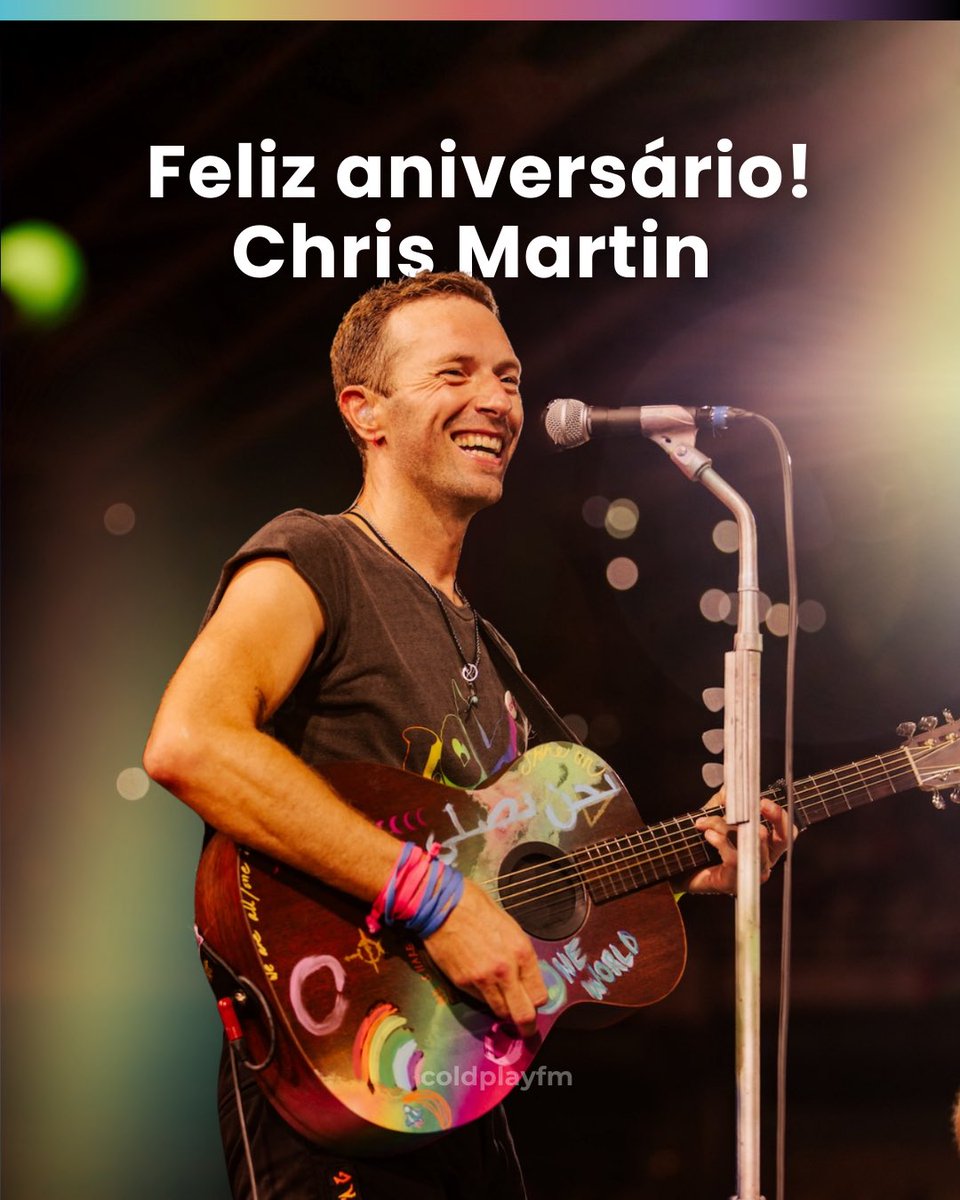 coldplay_fm's tweet photo. Hoje é o aniversário do nosso querido vocalista, Chris Martin 💙

O coração e a alma do Coldplay, que transforma cada música e faz estádios inteiros cantarem como se fossem uma só voz. https://t.co/qIHB3f0s0N