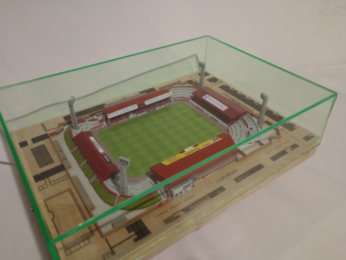 Memlanemodels's tweet photo. Our Middlesbrough Ayresome Park Model is available to buy now from our website:

https://t.co/gGil3q6Bpf

#mfc #middlesbrough #middlesbroughfc #utb #teeside #ayresomepark
13w https://t.co/CF8iX4X2yh