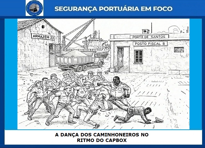 SEGPORTEMFOCO's tweet image. A DANÇA DOS CAMINHONEIROS NO RITMO DO CAPBOX
No Porto de Santos acontece de tudo, até espetáculo improvisado de dança.
#portodesantos #guardaportuaria #gport
#casosdocais #codesp  #contosdocais #casosdoporto #contosdoporto #historiasdocais 

Link:
segurancaportuariaemfoco.com.br/2026/02/a-danc…