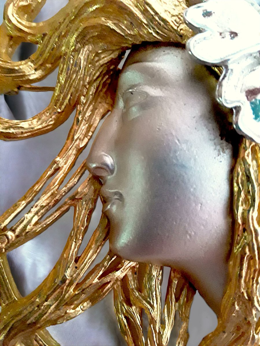renaissancefai's tweet image. Art Nouveau Lady Profile Brooch-Pendant by OroAmerica, Massive, Dimensional, Gold &amp;amp; Silver Tone, Vtg
etsy.com/listing/446551…?
#brooch #pendant #vintage #ArtNouveau  #woman #profile #designer #signed #OroAmerica #Xlarge #goldtone #silvertone #twoTone #profile #dimensional #heavy