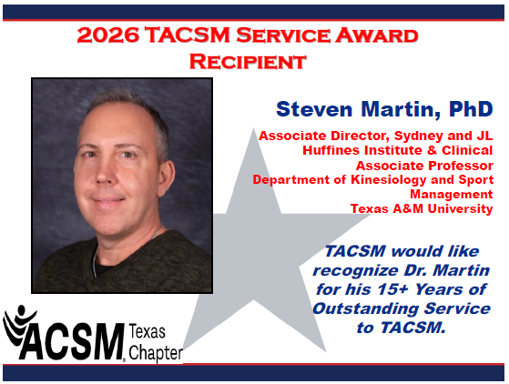 Texas ACSM tweet media