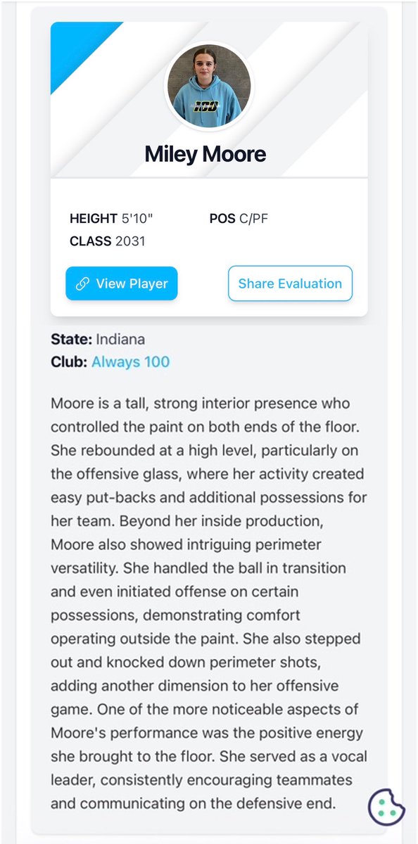 Miley_Moore2031's tweet photo. Thanks @PrepGirlsHoops for the write up this weekend!
@vjhAays100
@Always100_TMH https://t.co/EKyBWpmMKQ