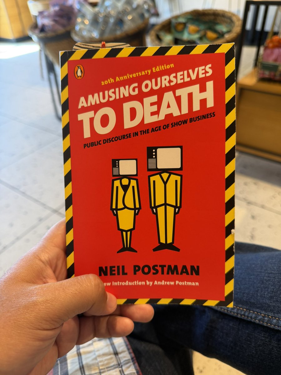 And this book explains why we’re in a reading crisis.

Published in the 1980s about television, it reads as much like prophesy as diagnosis.